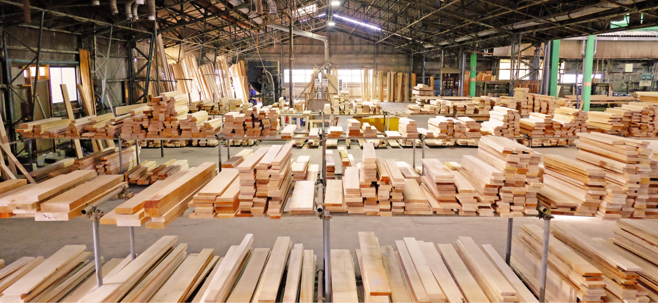 首都圏最大規模の造作材工場